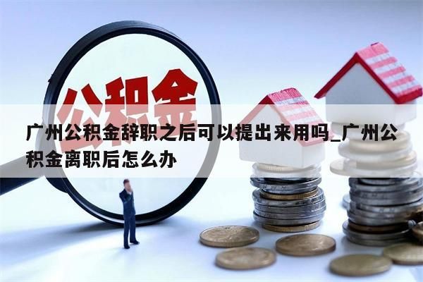 广州公积金辞职之后可以提出来用吗_广州公积金离职后怎么办